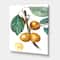 Designart - Vintage Fruits II - Farmhouse Canvas Wall Art Print